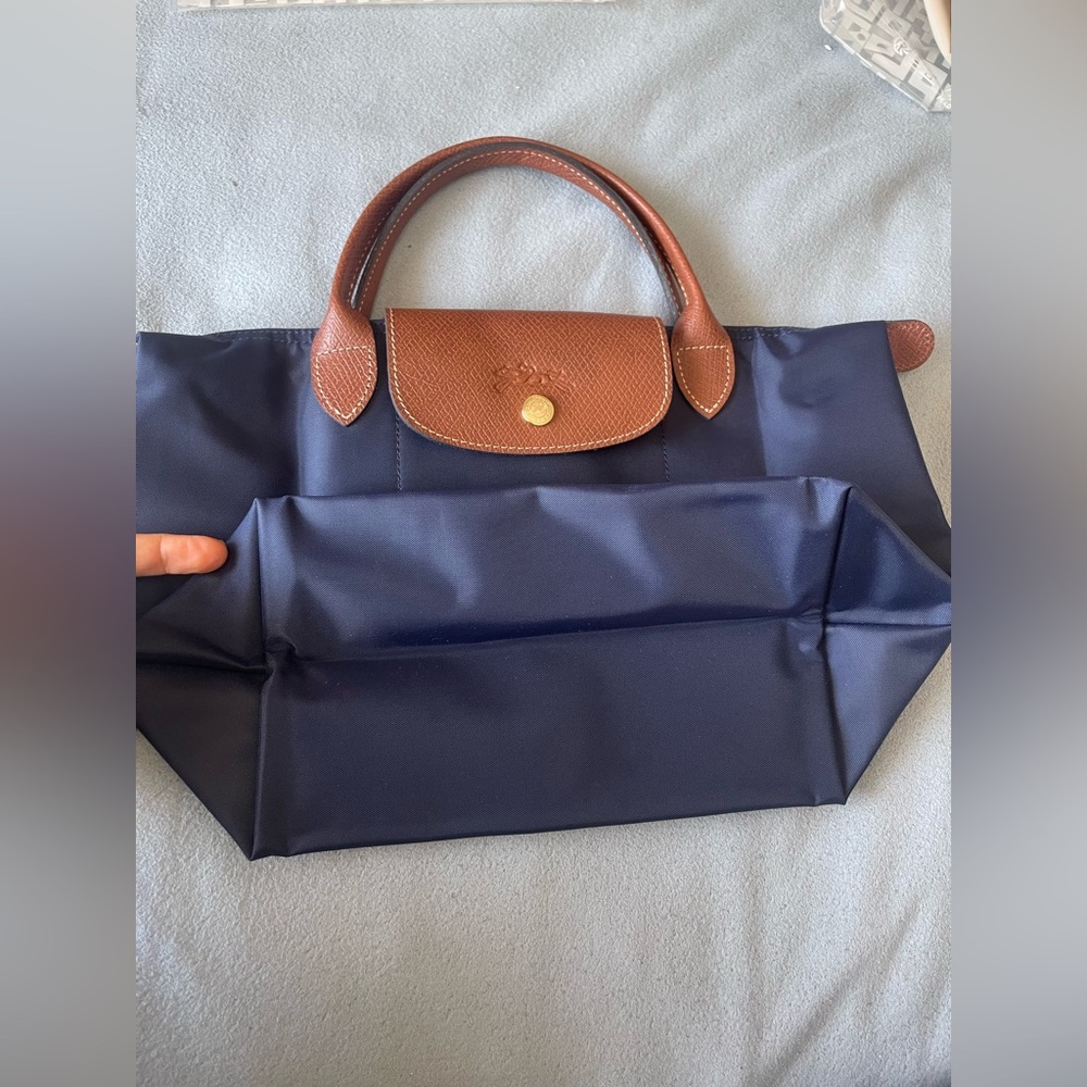 Longchamp's Le Pliage Original S Handbag‎ - navy blue - Picture 7 of 10